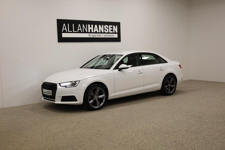 Hvid Audi A4 fra 2018