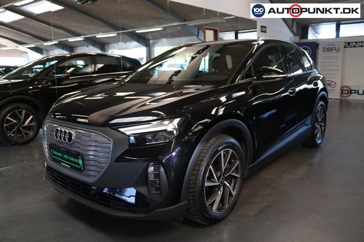Sort Audi Q4 e-tron fra 2022