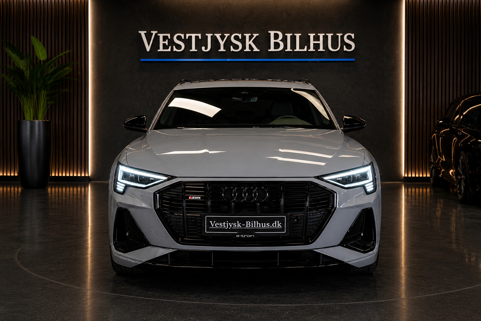 Sort Audi e-tron fra 2021