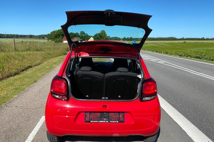 Rød Citroën C1 fra 2019