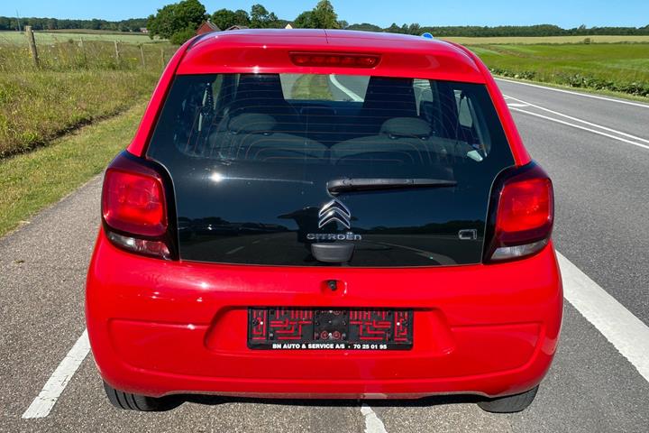 Rød Citroën C1 fra 2019