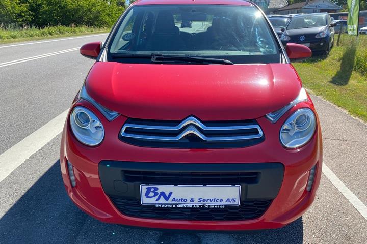 Rød Citroën C1 fra 2019