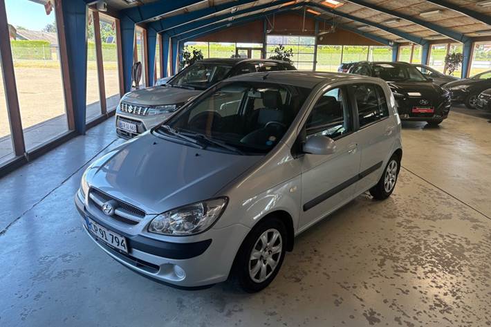 Sølv Hyundai Getz fra 2007