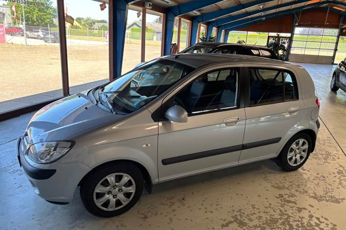 Sølv Hyundai Getz fra 2007