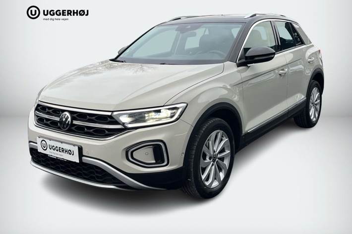 Grå VW T-Roc fra 2023