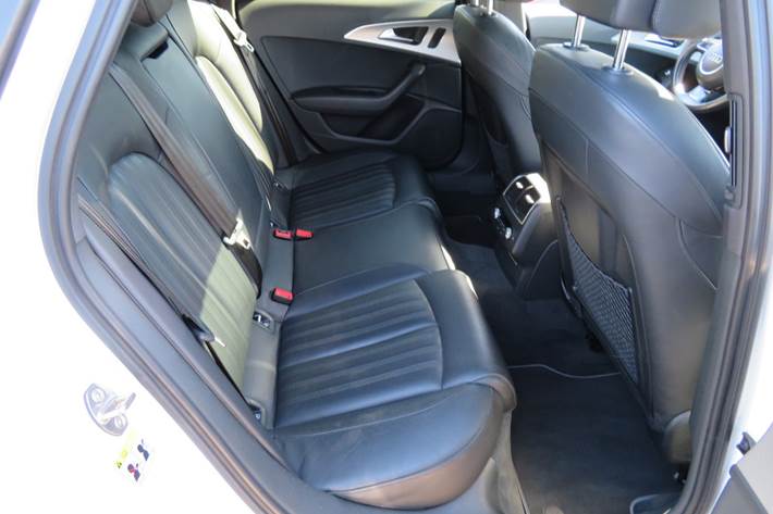 Hvid Audi A6 fra 2014
