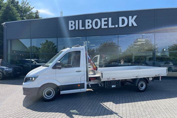 Hvid VW Crafter 35 fra 2019