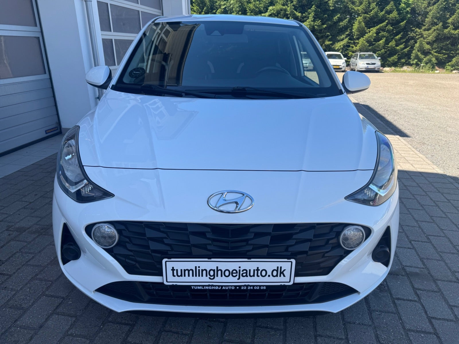 Hvid Hyundai i10 fra 2022