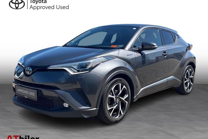 Sort Toyota C-HR fra 2019 set udefra