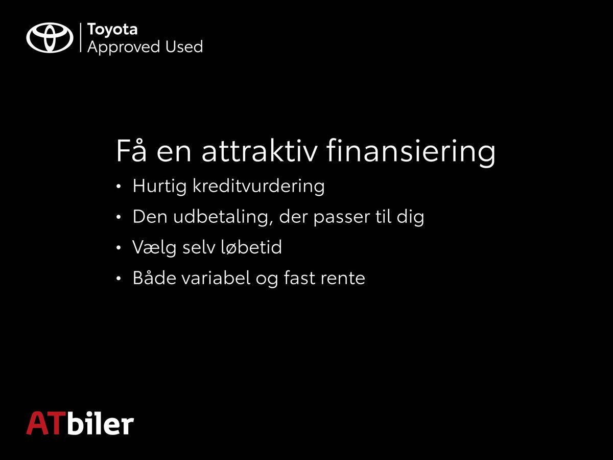 Sort Toyota C-HR fra 2019