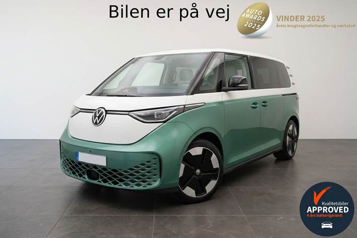 Grøn VW ID.Buzz fra 2024