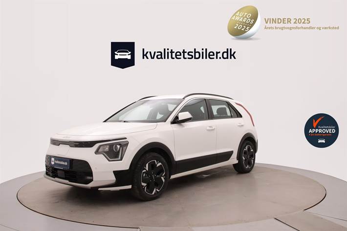 Hvid Kia Niro EV fra 2024