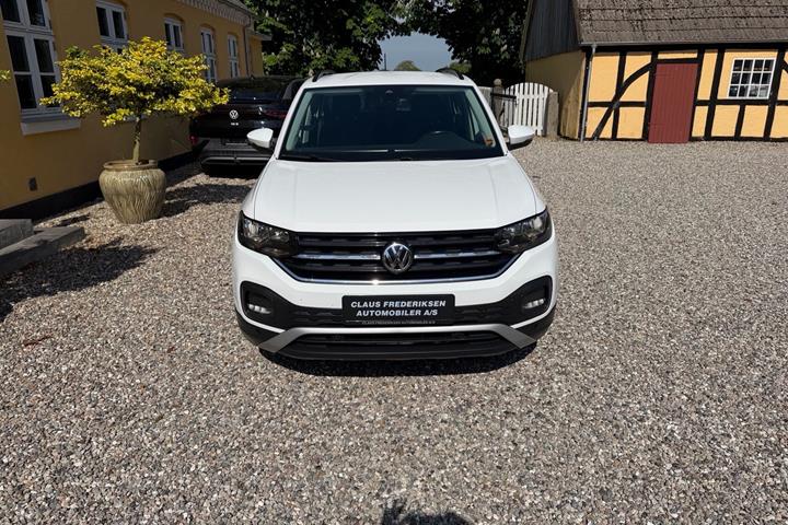 Hvid VW T-Cross fra 2020