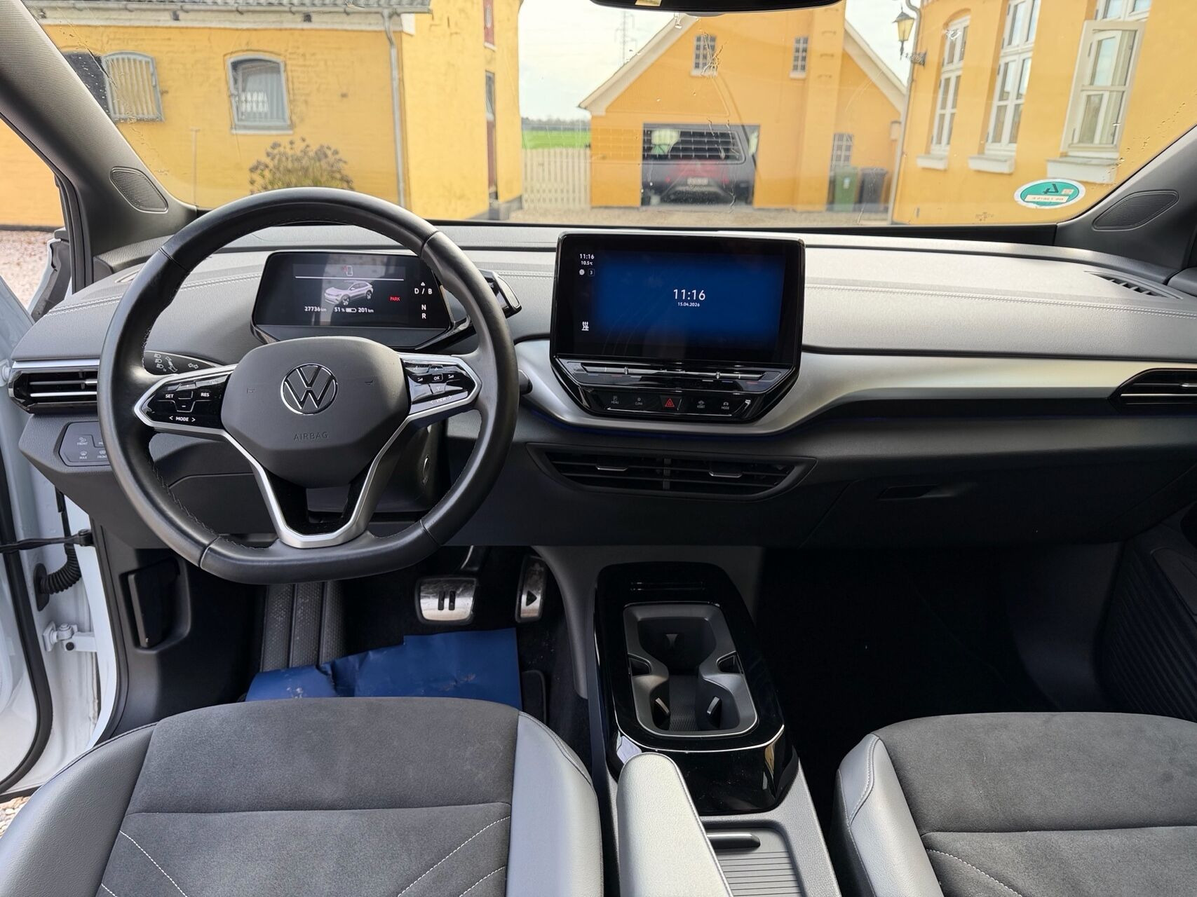 Hvid VW ID.4 fra 2023