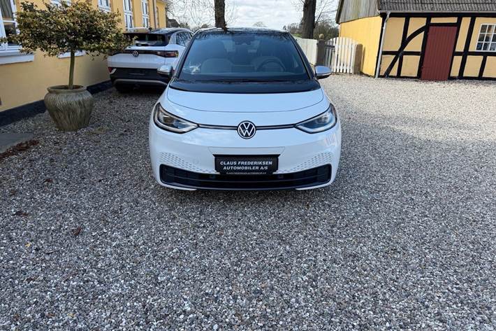 Hvid VW ID.3 fra 2020