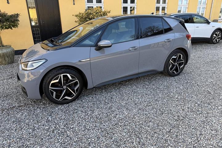 Grå VW ID.3 fra 2022