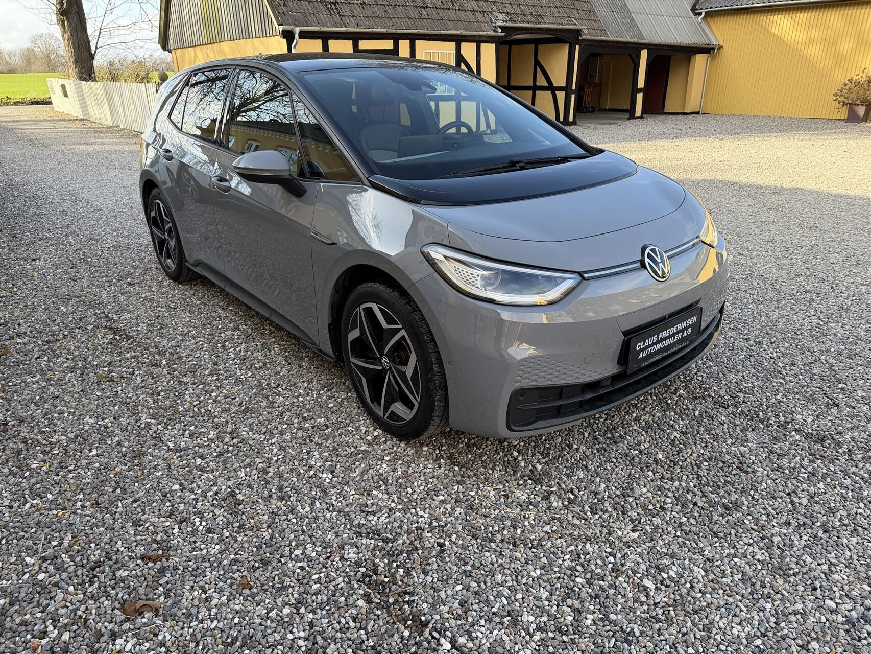 Grå VW ID.3 fra 2022