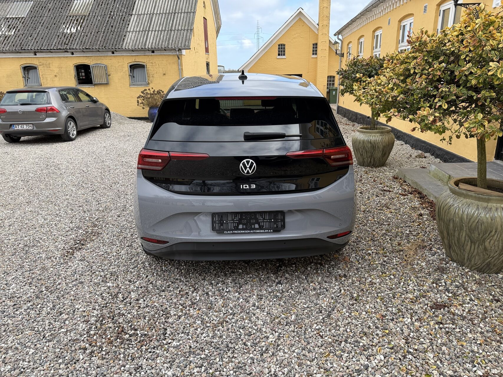 Grå VW ID.3 fra 2021