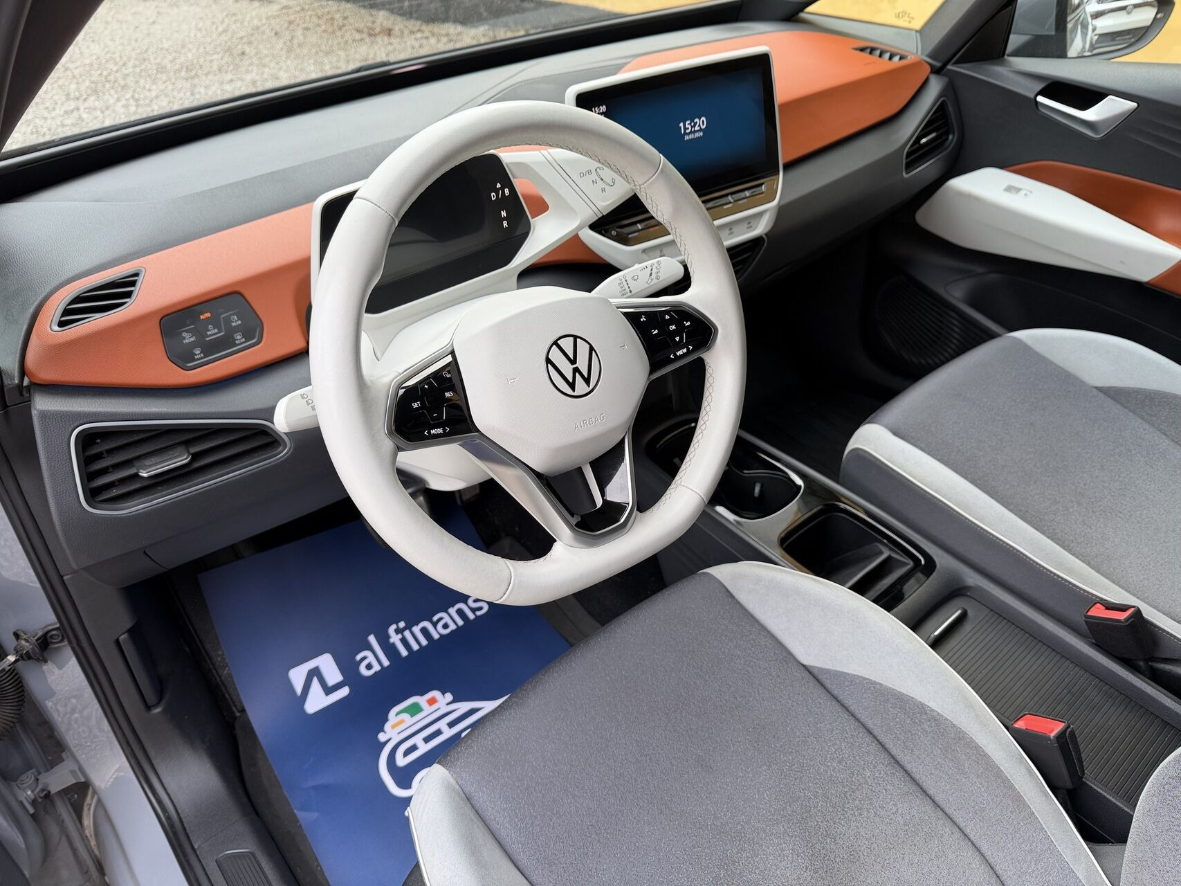 Grå VW ID.3 fra 2021