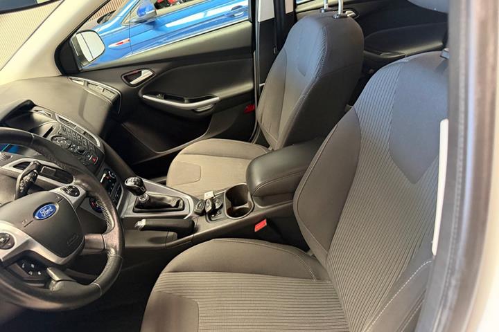 Hvid Ford Focus fra 2014