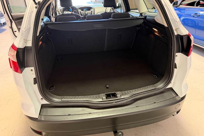 Hvid Ford Focus fra 2014