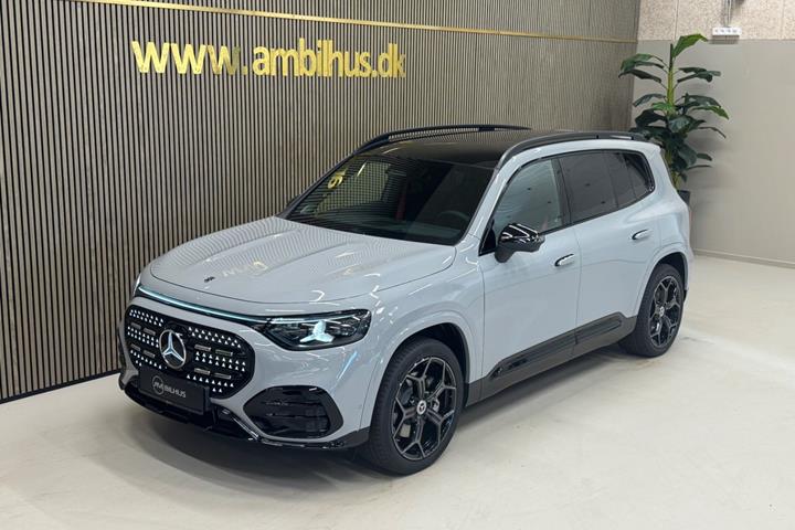 Grå Mercedes GLB250+ fra 2026