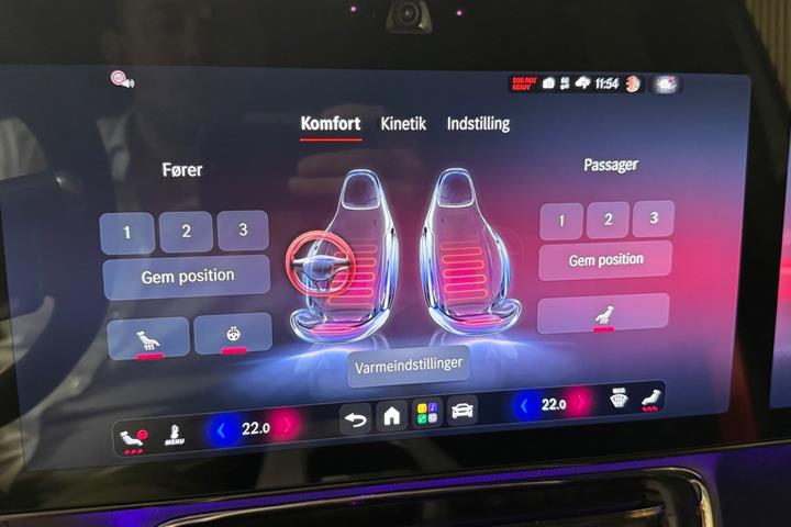 Grå Mercedes GLB250+ fra 2026