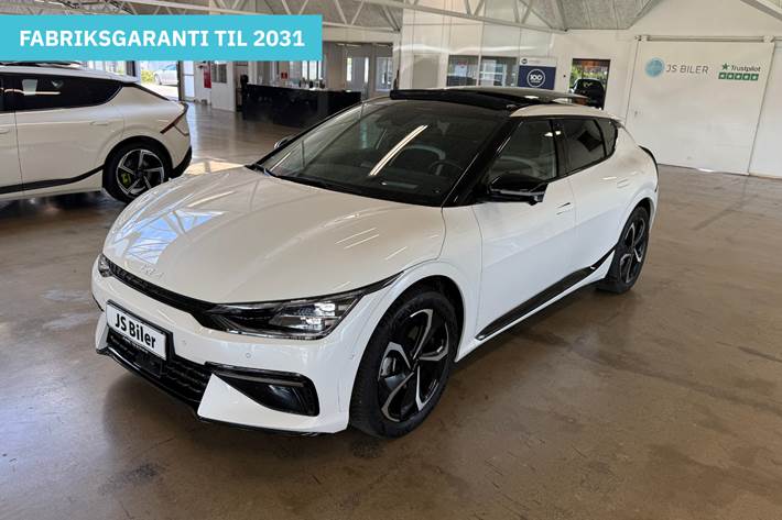 Hvid Kia EV6 fra 2024