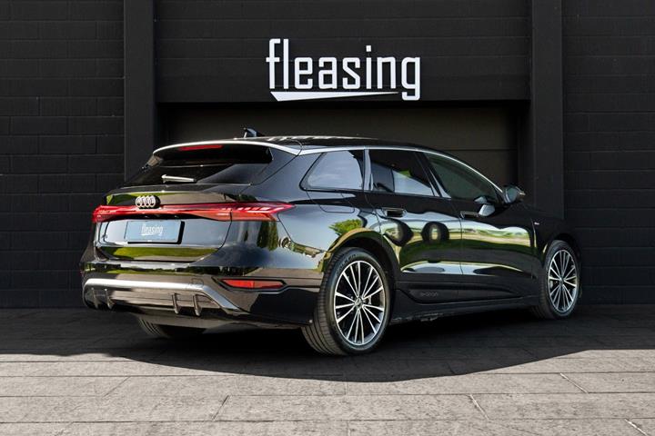 Sort Audi A6 e-tron fra 2025