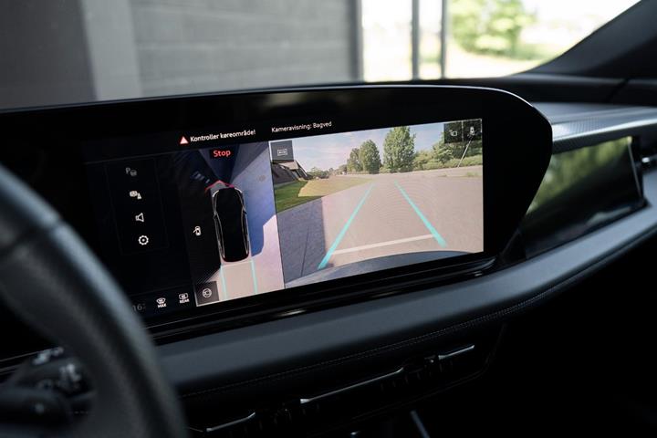 Sort Audi A6 e-tron fra 2025
