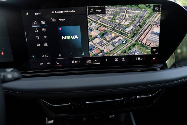 Sort Audi A6 e-tron fra 2025