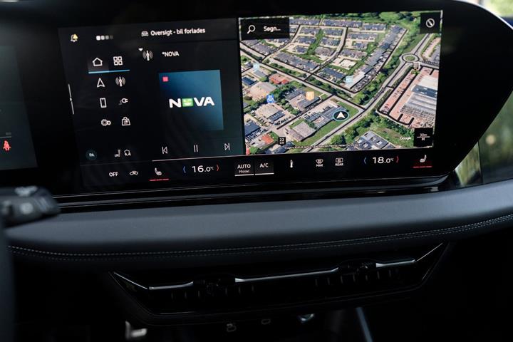 Sort Audi A6 e-tron fra 2025