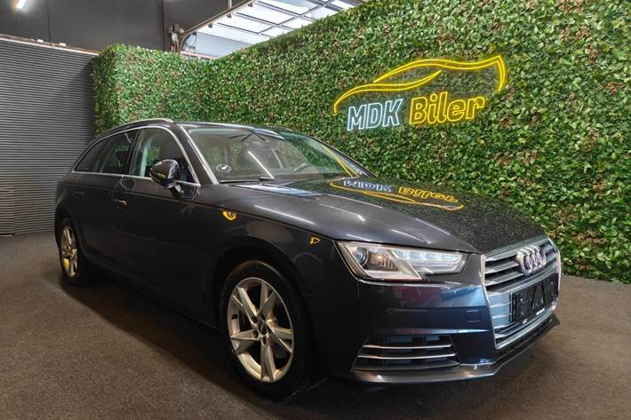 undefined Audi A4 fra 2018 set udefra