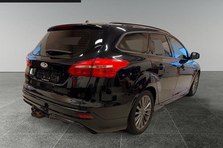 Sort Ford Focus fra 2017