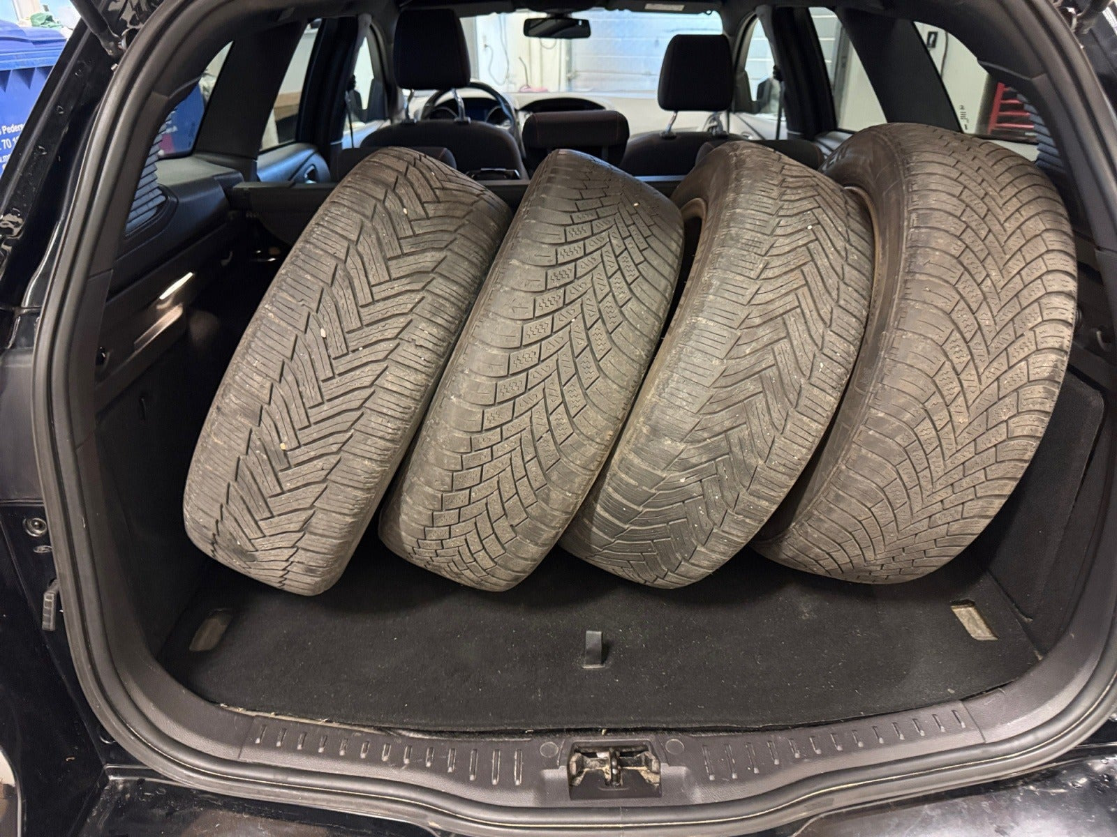 Sort Ford Focus fra 2017
