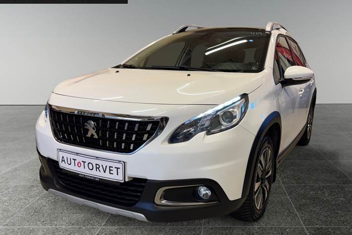 Hvid Peugeot 2008 fra 2018