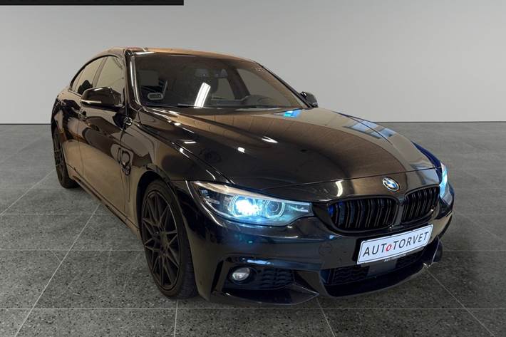 Sort BMW 420d fra 2020