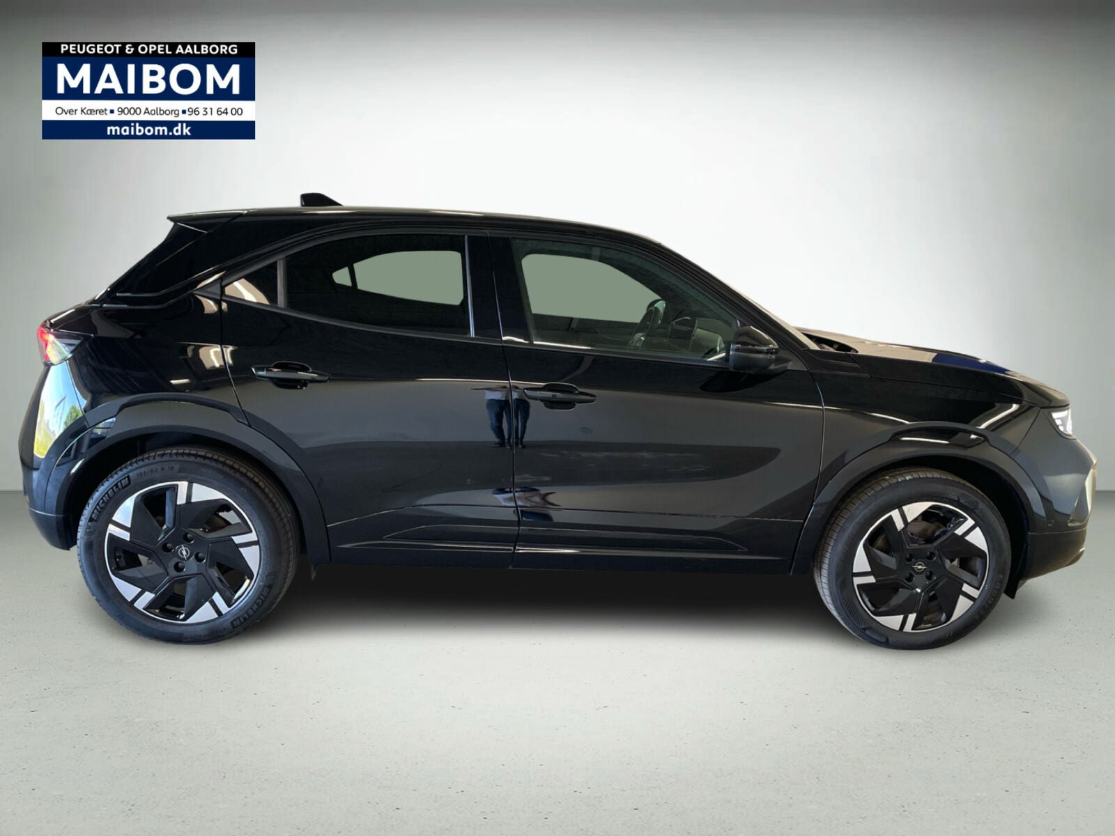Sort Opel Mokka-e fra 2025