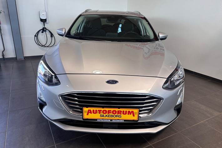 Sølv Ford Focus fra 2021