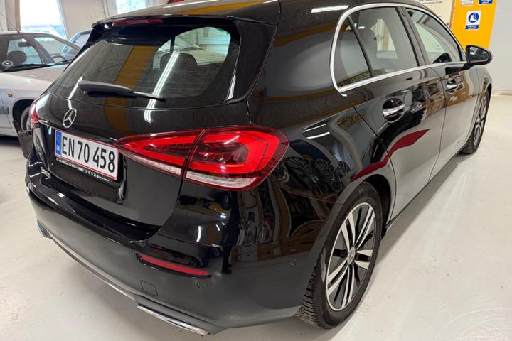 Sort Mercedes A200 fra 2018
