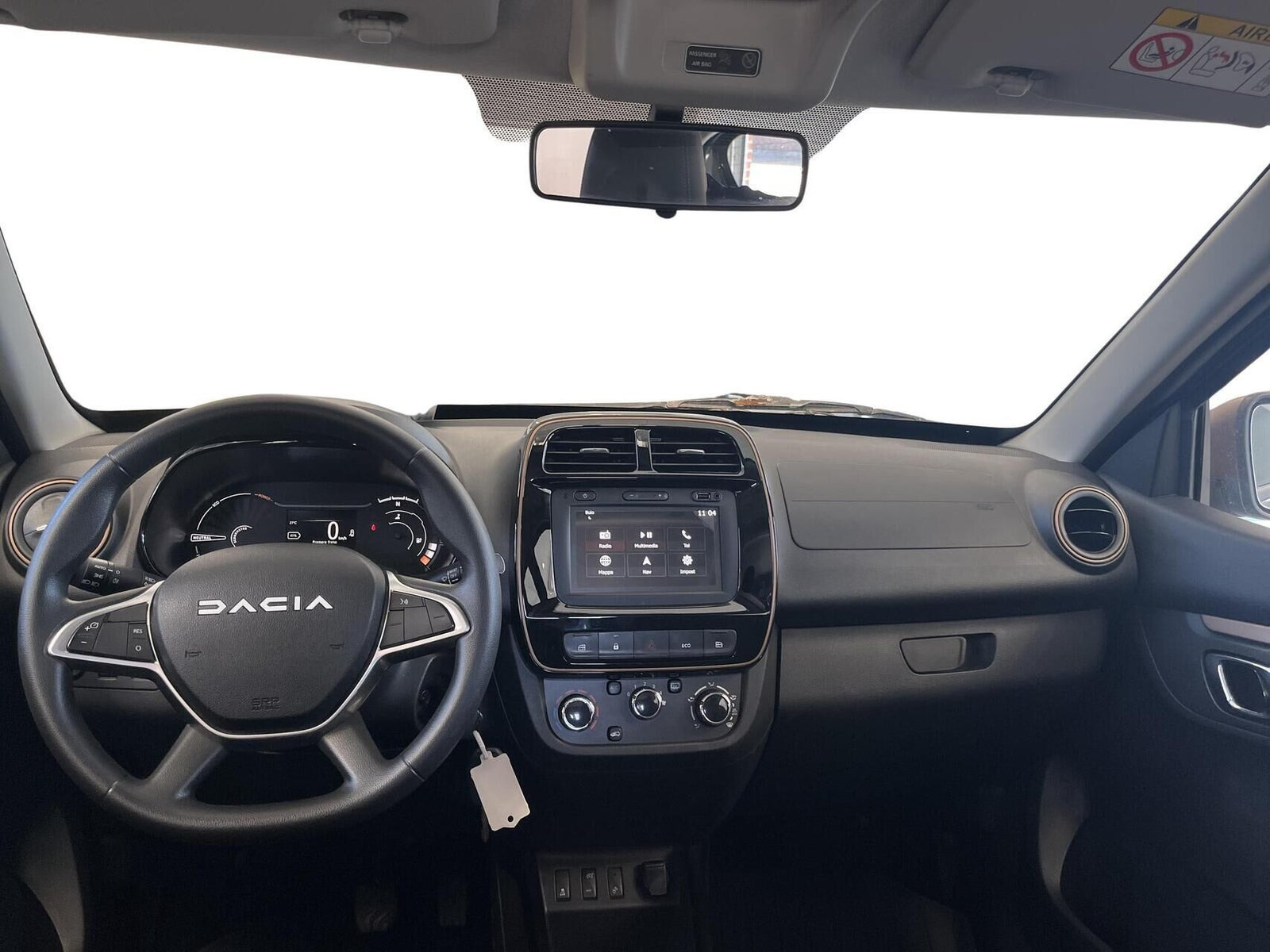 Grøn Dacia Spring fra 2023