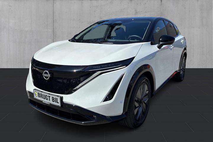 Hvid Nissan Ariya fra 2025