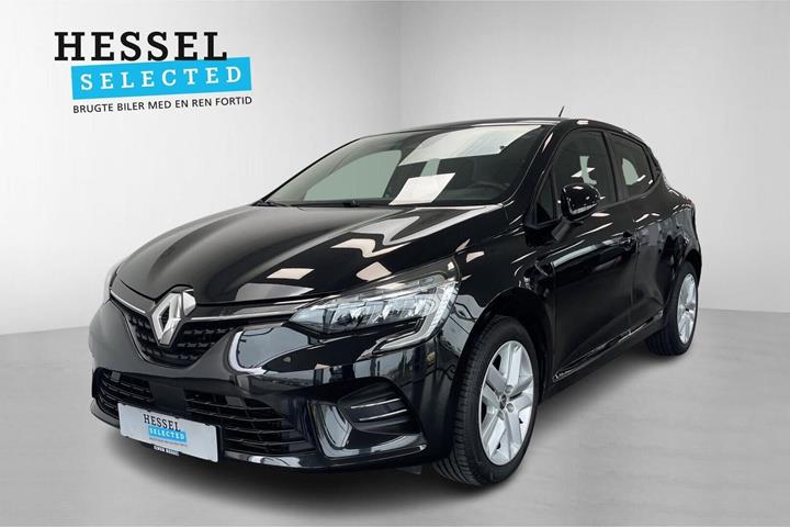Sort Renault Clio V fra 2022 set udefra