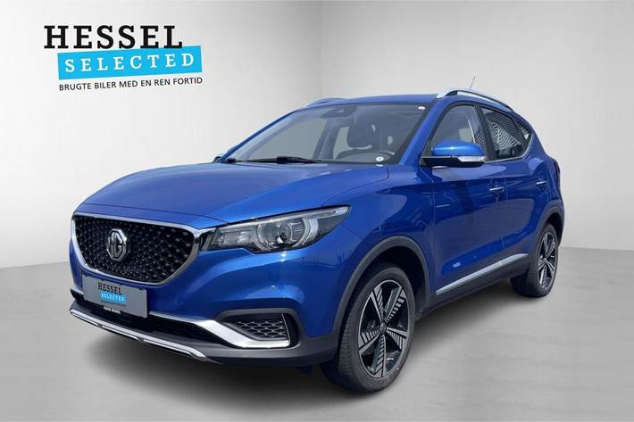 Blå MG ZS fra 2021