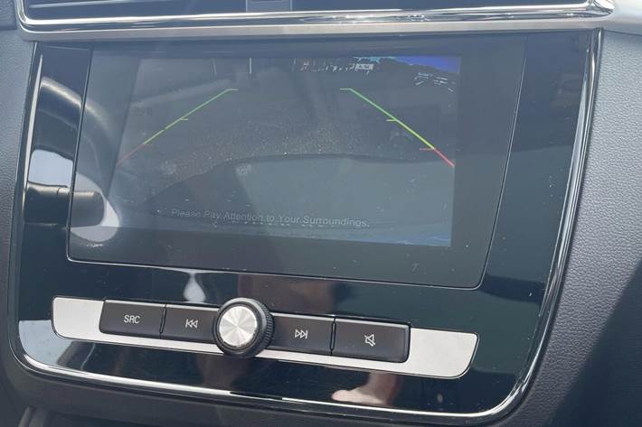 Blå MG ZS fra 2021