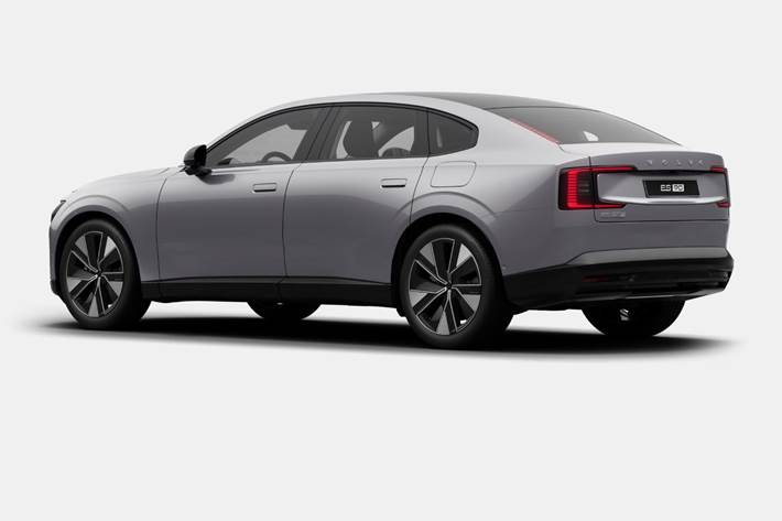 Grå Volvo ES90 fra 2026