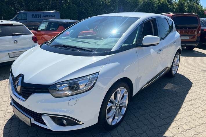 Hvid Renault Scenic IV fra 2019