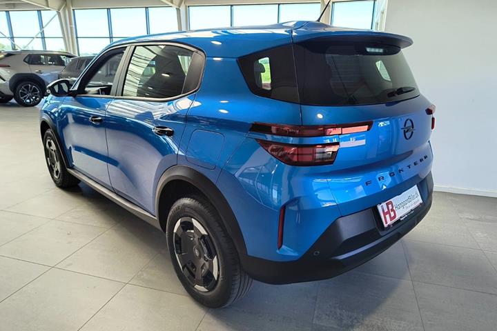 Blå Opel Frontera fra 2025