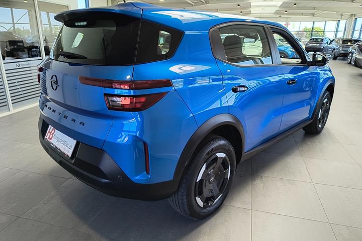 Blå Opel Frontera fra 2025