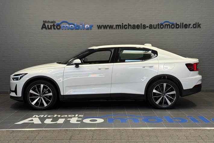 Hvid Polestar 2 fra 2022